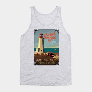 Cabot Cove Lighthouse and crime scene Tank Top